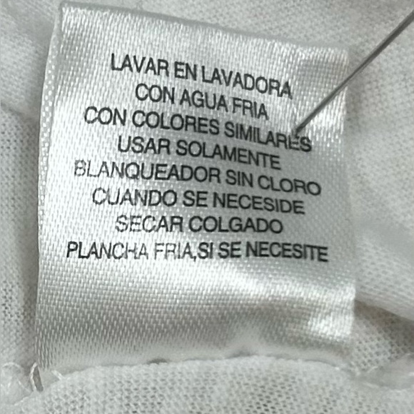 French Laundry White Flutter Sleeve Ruffled Blouse. Size 2X - Picture 8 of 8